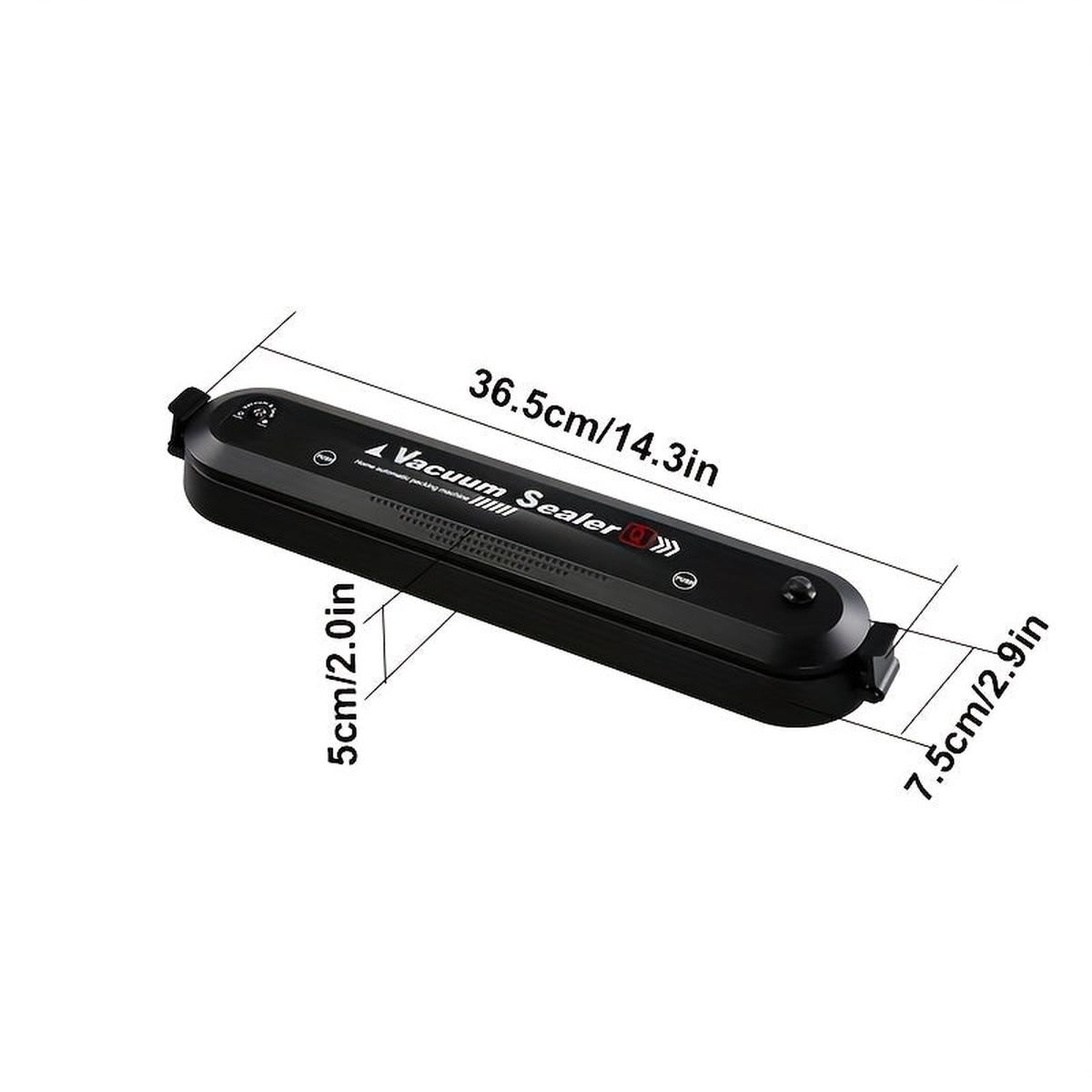 1set Vacuum Sealer Machine Food Vacuum Sealer Automatic Air Sealing System For Food Storage