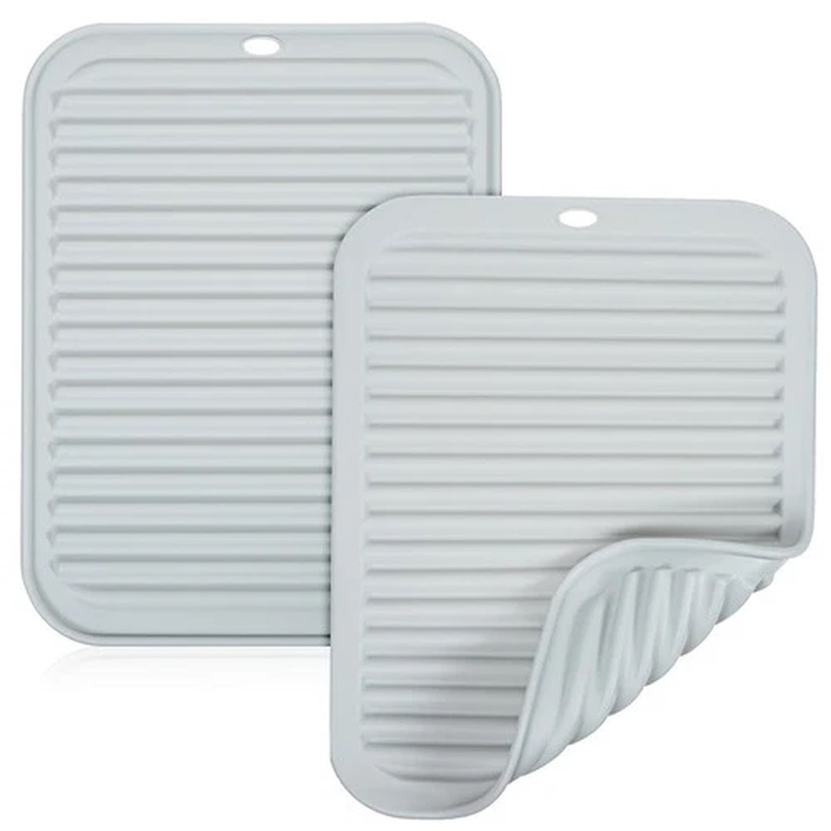 2 Pcs Pot Holders Kitchen Accessories Heat-resistant Household Silicone Cup Pad