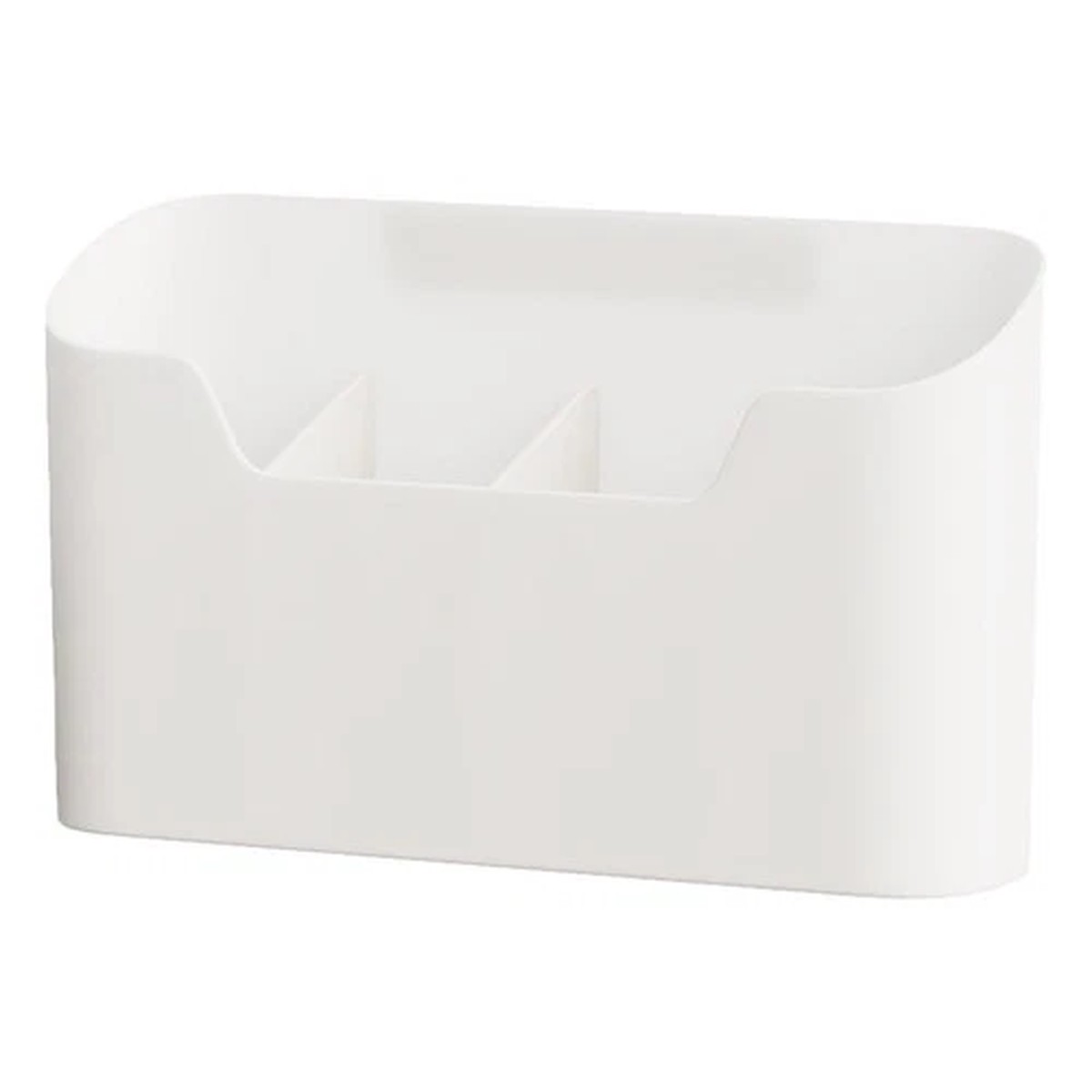 Wall Hanging Basket Kitchen Organizer White Bathroom Accessories