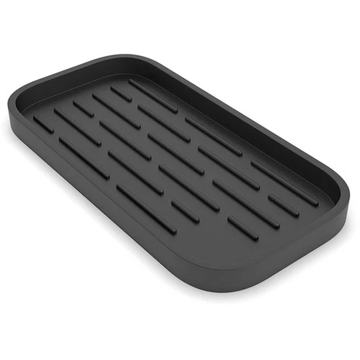 ZAPPOWARE Kitchen Sink Organizer | Silicone Sponge Holder - Storage Tray for ...