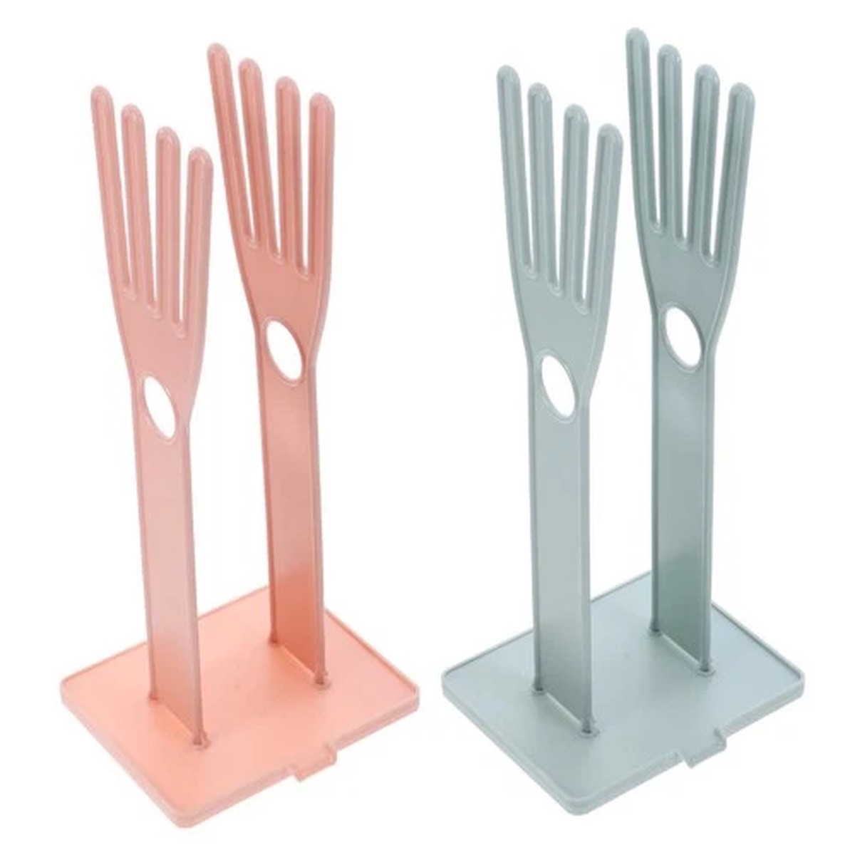 2-Pack Kitchen Glove Drying Rack with Detachable Design Countertop Organizer ...