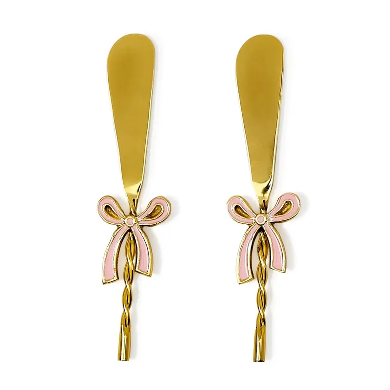 Two's Company Set of 2 Bow Spreaders on Gift Card
