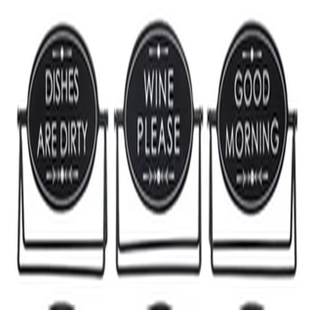 VIP Home & Garden VIP A6073xx Metal Double Sided Table Sign - 3 Styles
