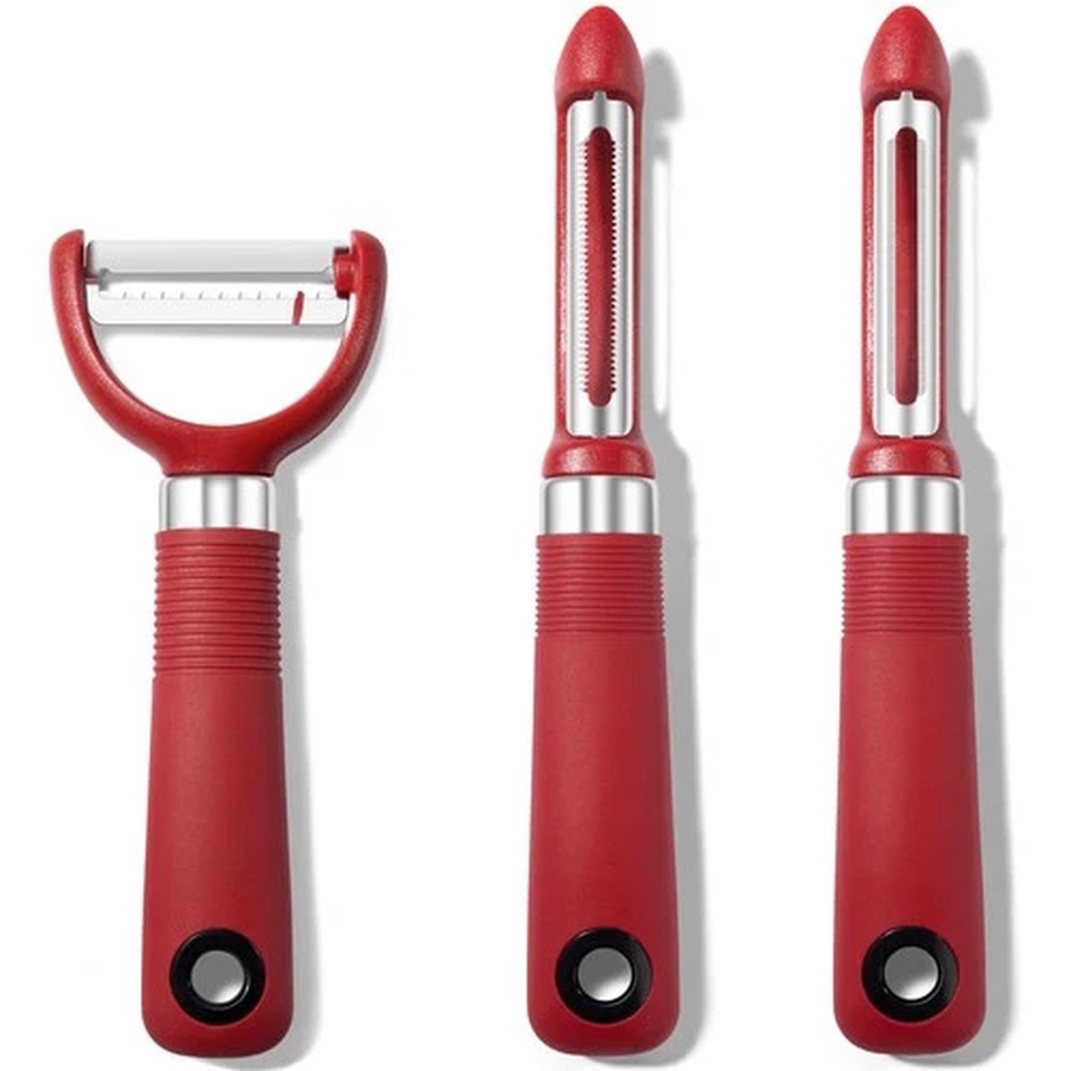 3-Piece Peeler Set, Premium Swivel Vegetable Peeler