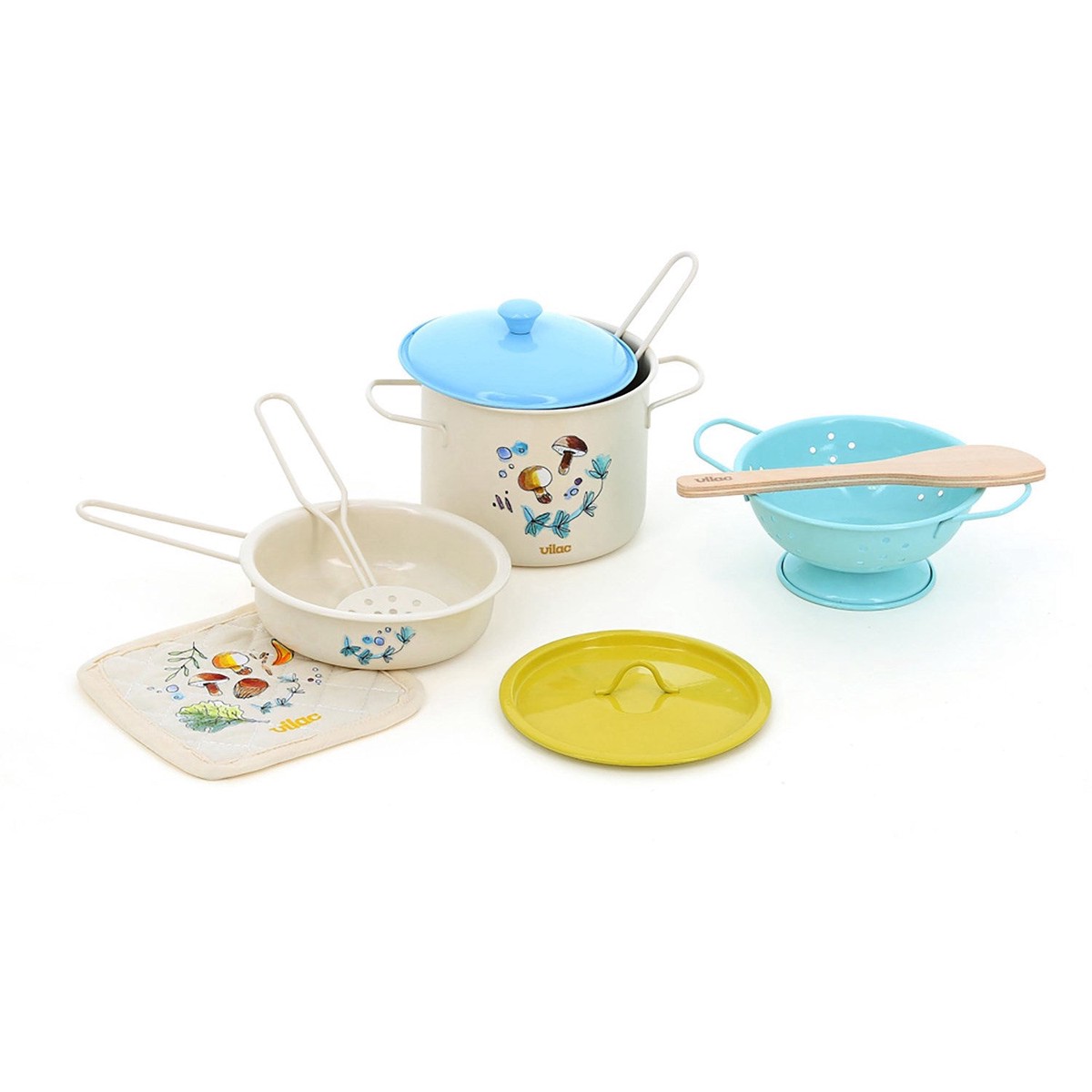 Vilac My Little Natural Kitchen 11 Pieces
