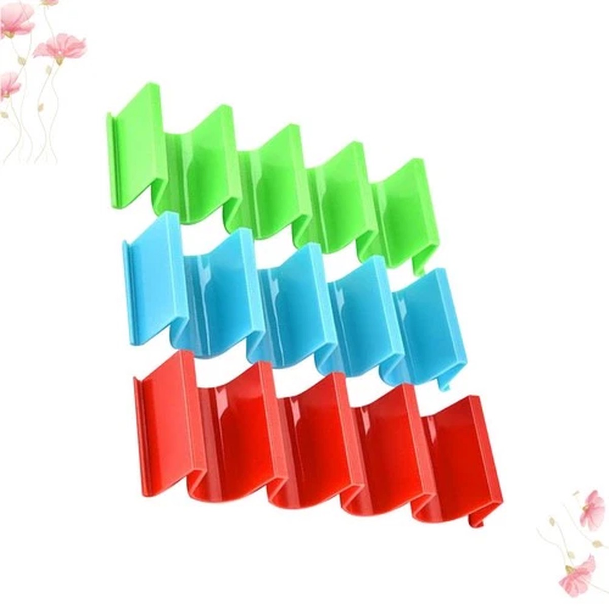 3 Pcs Mexican Pancake Rack Plastic Tortilla Roll Clip Tool Kitchen Accessories