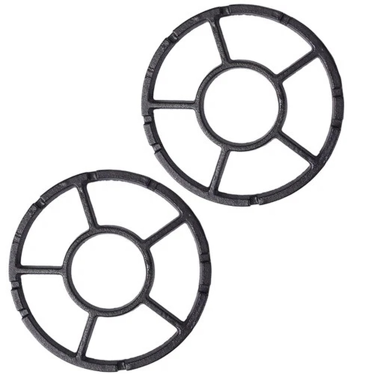 2Pcs Kitchen Gas Stove Rack Anti-slip Wok Stove Ring Cast Iron stove accessories