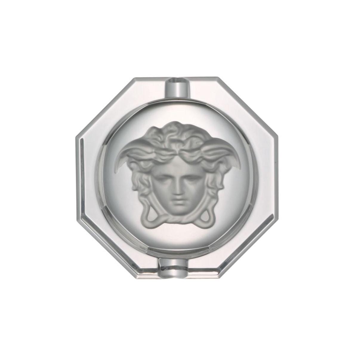 Versace meets Rosenthal Medusa Crystal Lumiere ashtray diam. 13 cm
