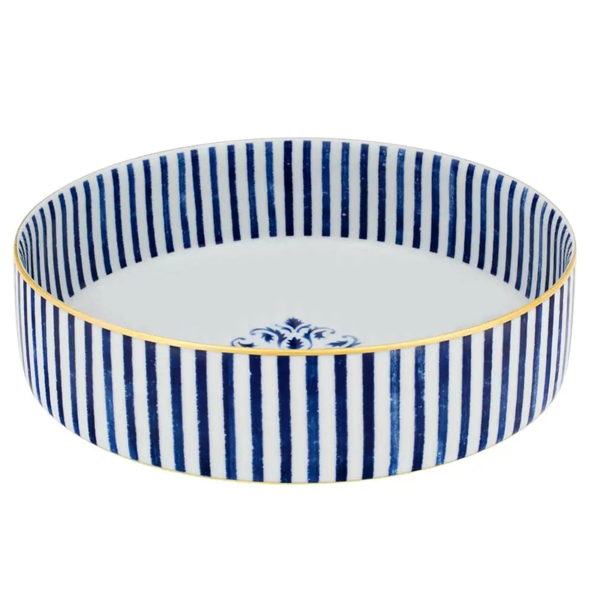 Vista Alegre Transatlntica large salad bowl diam. 28.5 cm - 11.22 in
