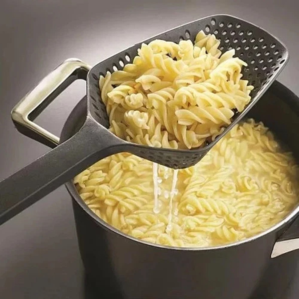 1x Home Kitchen Accessories Scoop Drain Gadgets Strainer Vegies Large-Tools