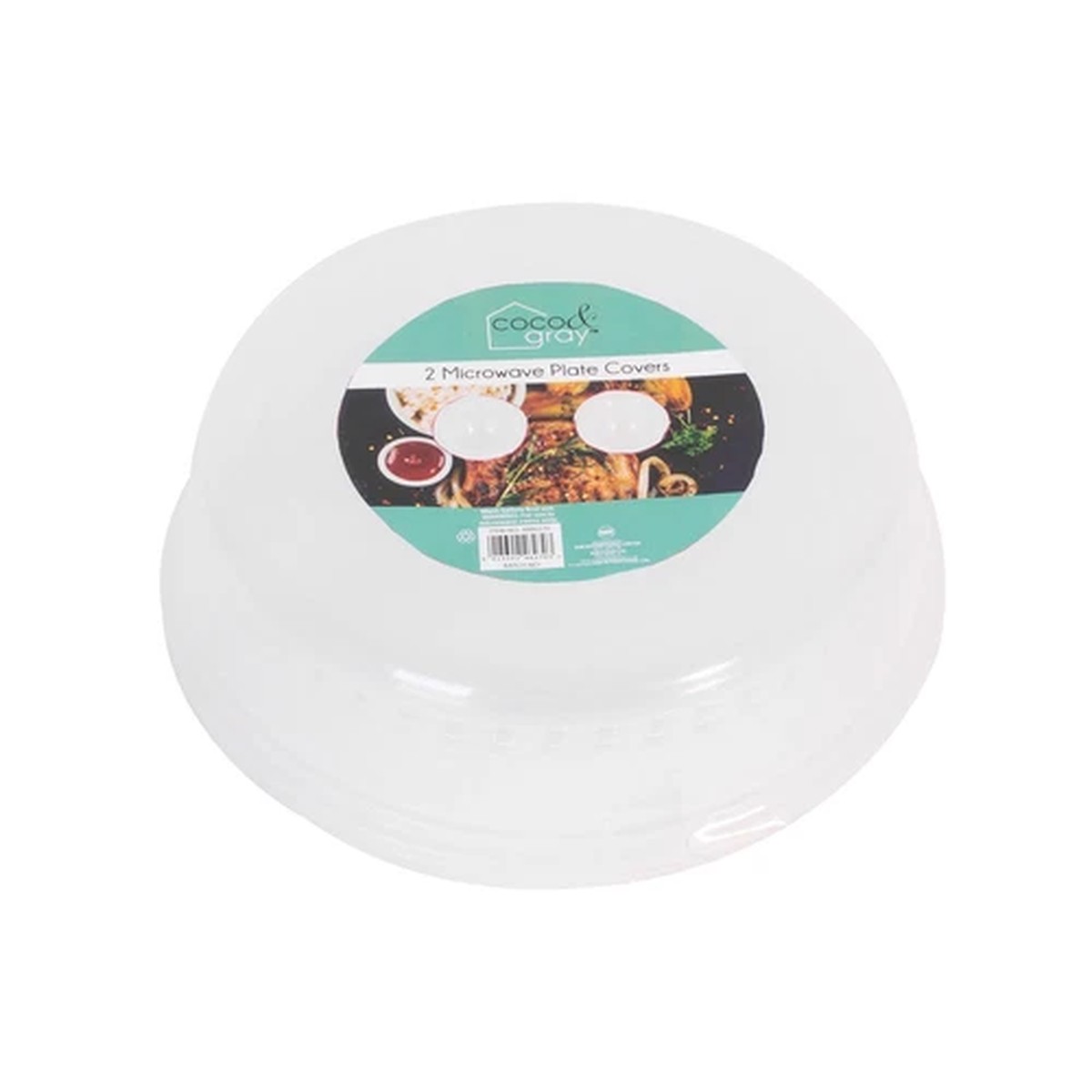 2 or 4 Ventilated Microwave Plate Covers Kitchen Accessories Lid Food Cover