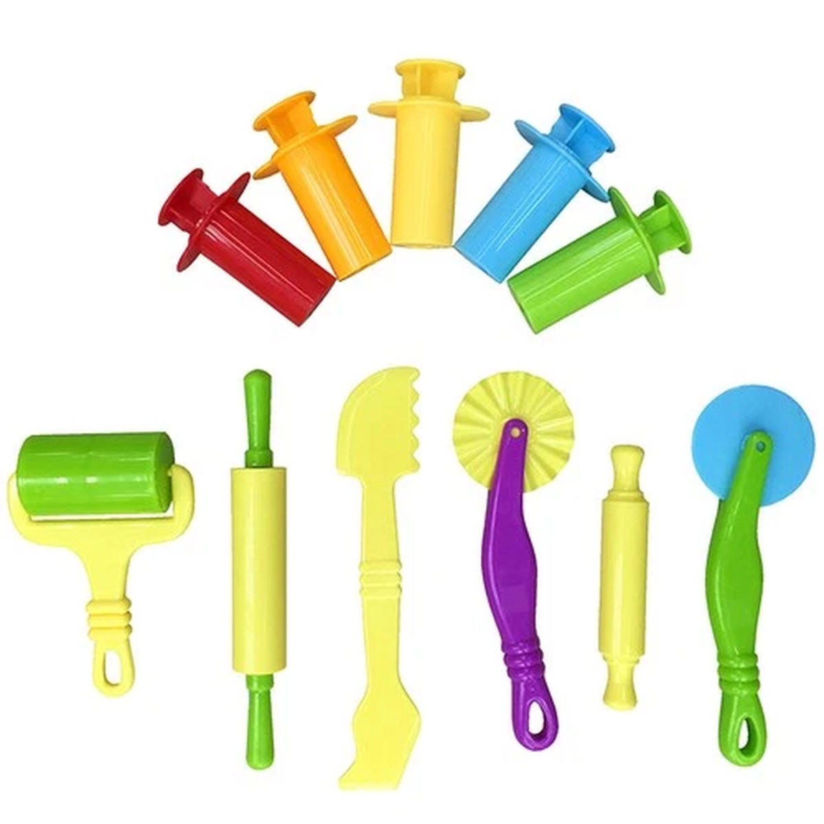 11 Pcs Plasticine Tools Preschool Toys Kitchen Pretend Play Accessories