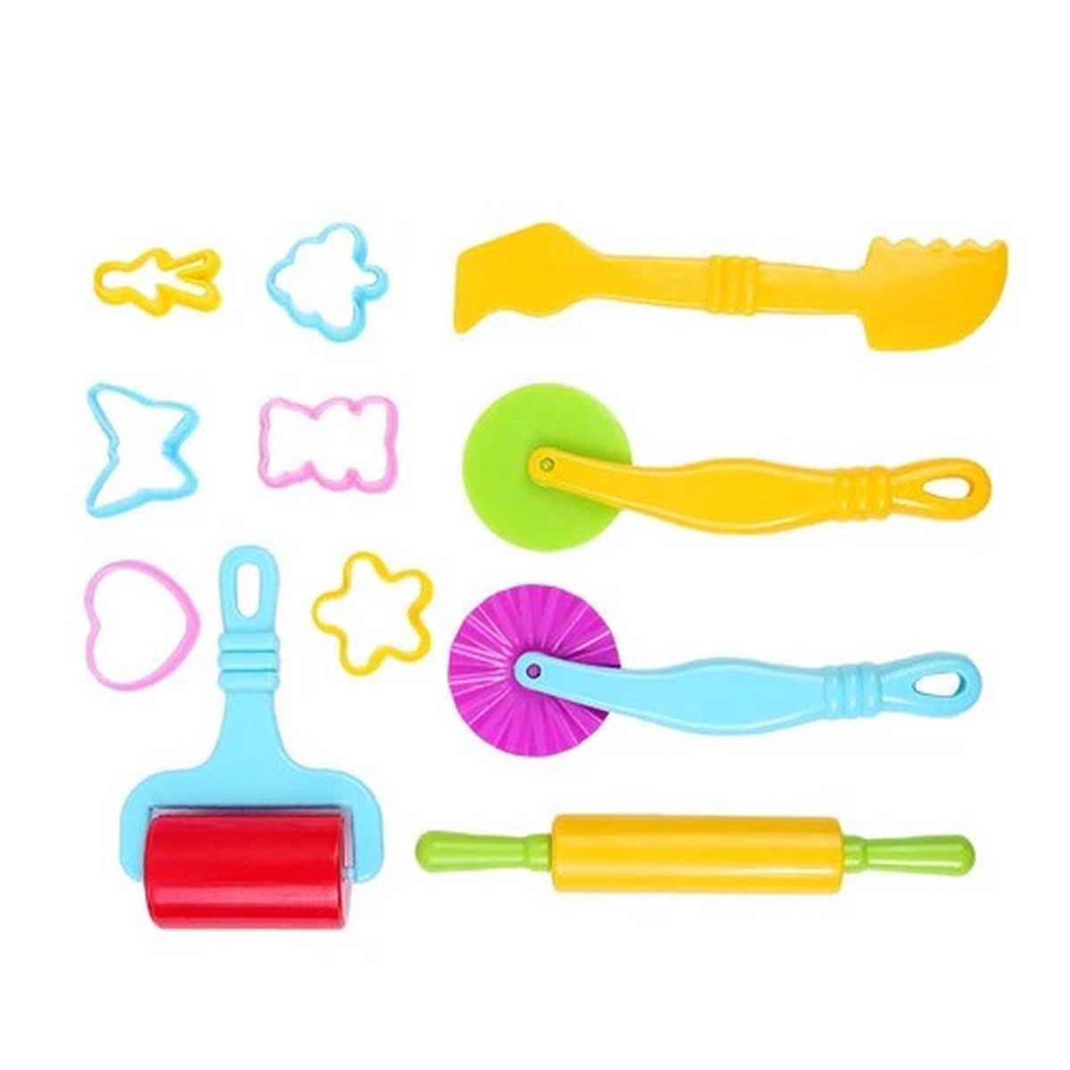 11 Pcs Pretend Play Set Children's Clay Toys Toddler Kitchen Accessories
