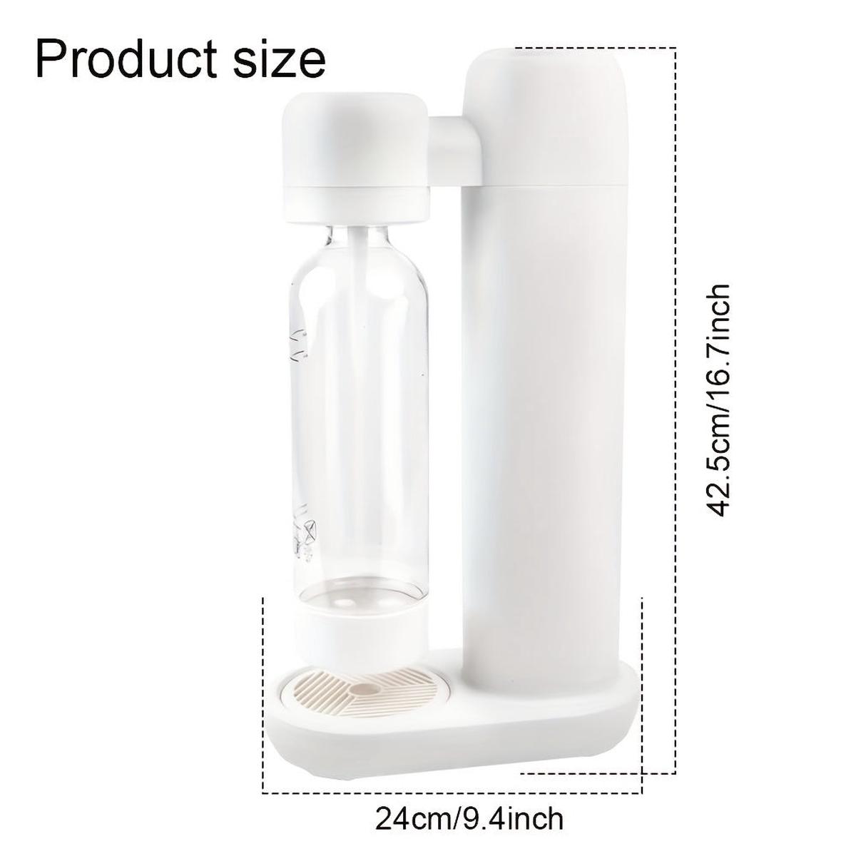 1pc Household Desktop Soda Maker, 1L Bubble Soda Maker,Portable Bubble Soda Water Machine, Homemade Carbonate