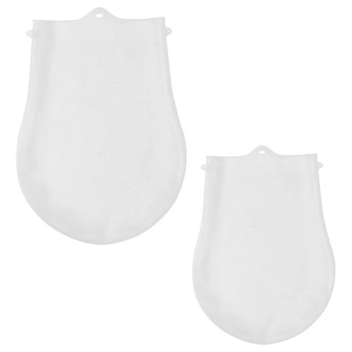 2 Pcs Bread Baking Accessories Squeeze Dough Silicone Storage Pouch