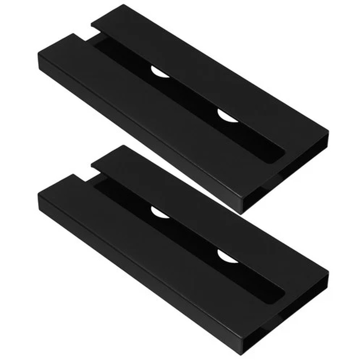 2 Pcs Kitchen Accessories Mug Holder under Cabinet Glass Drying Rack