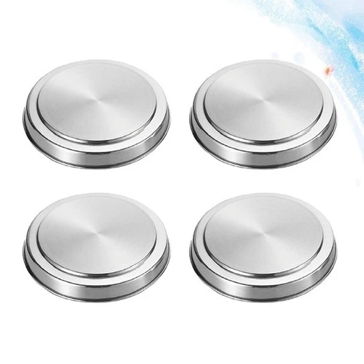 4 PCS Heat Resistant Liners Kitchen Stove Accessories Top Cover for