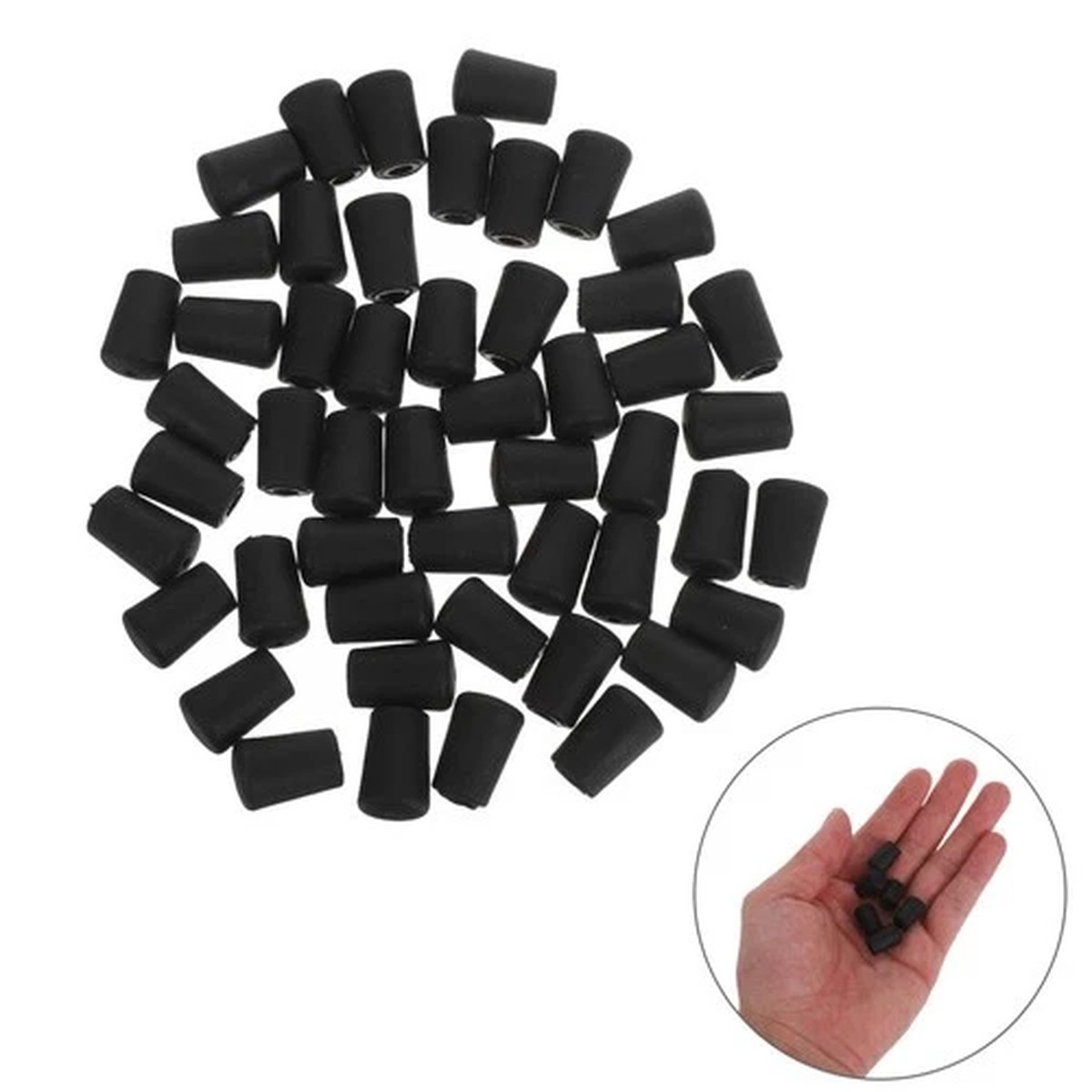 50 Pcs Rubber Spare Parts Replacement Sink Protector Kitchen Sink Shelf
