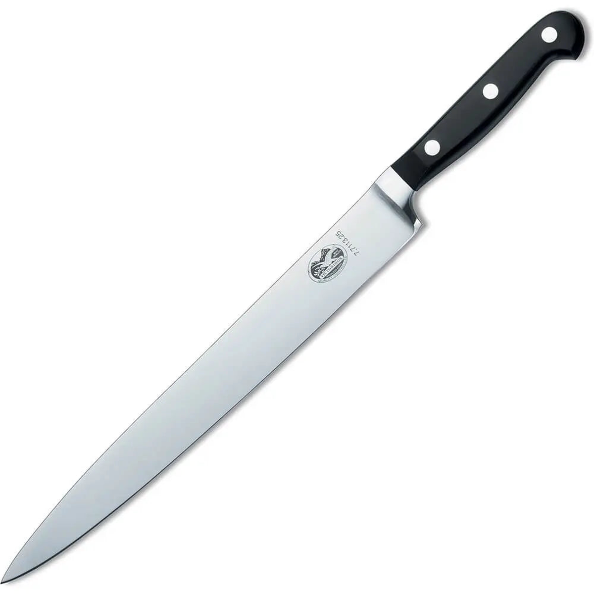 Victorinox 10 Slicer Knife Traditional Forged Black Handle 7.7113.25