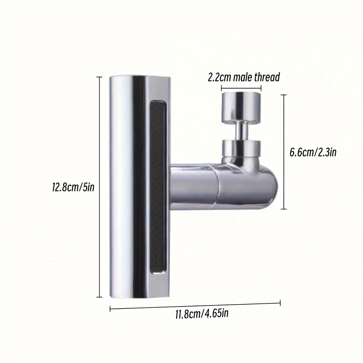 1pc, Four-speed Raindance Faucet Set: Supercharged Kitchen Waterfall Raindance Four-speed Faucet Aerator