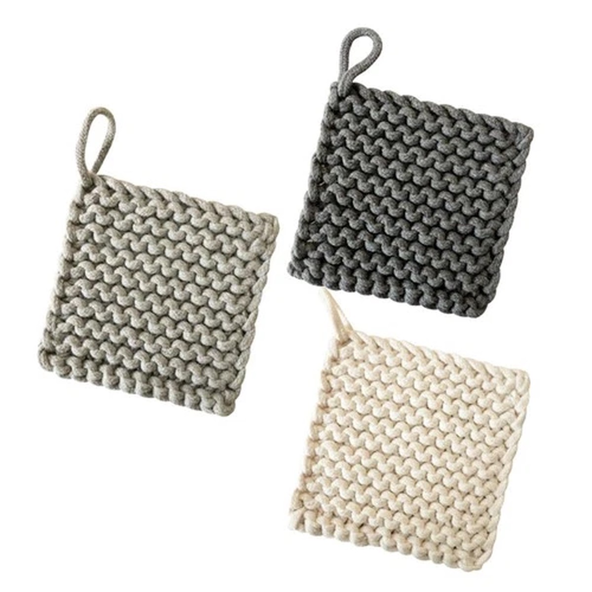 3 Pcs Pot Holders for Kitchen Baking Accessories Heat Resistant Mats