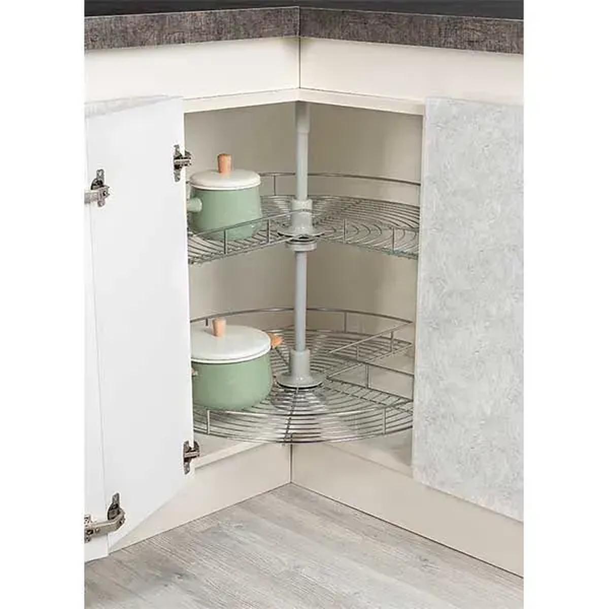 Under-Workbench Corner Group 34 Turning Basket Set, Starax