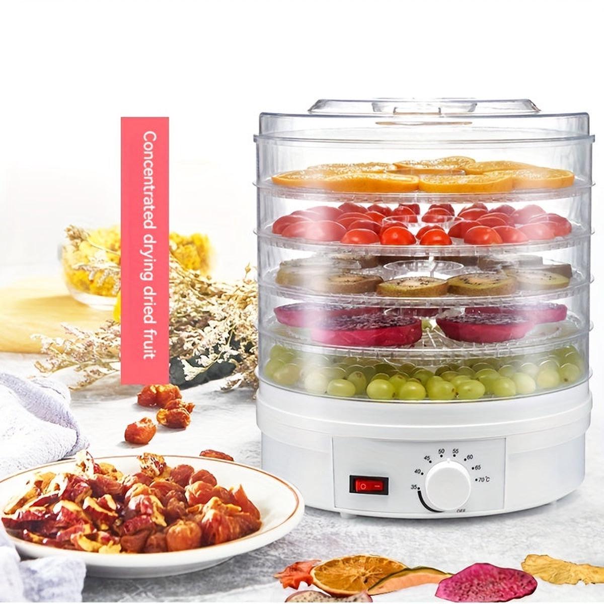 1pc, Electric Food Dryer, Flower Tea Fruit Dryer, Vegetable And Pet Snack Dehydrator, Air Dryer, Food And Fruit Dryer