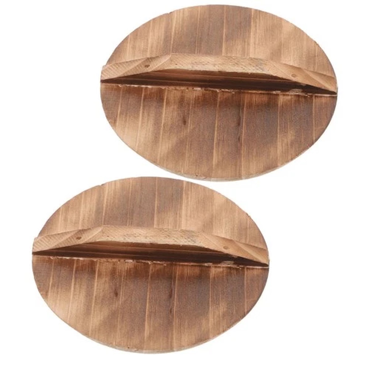 2 Pcs Dollhouse Miniature Accessories Kitchen Wok Lid Bowl Cover