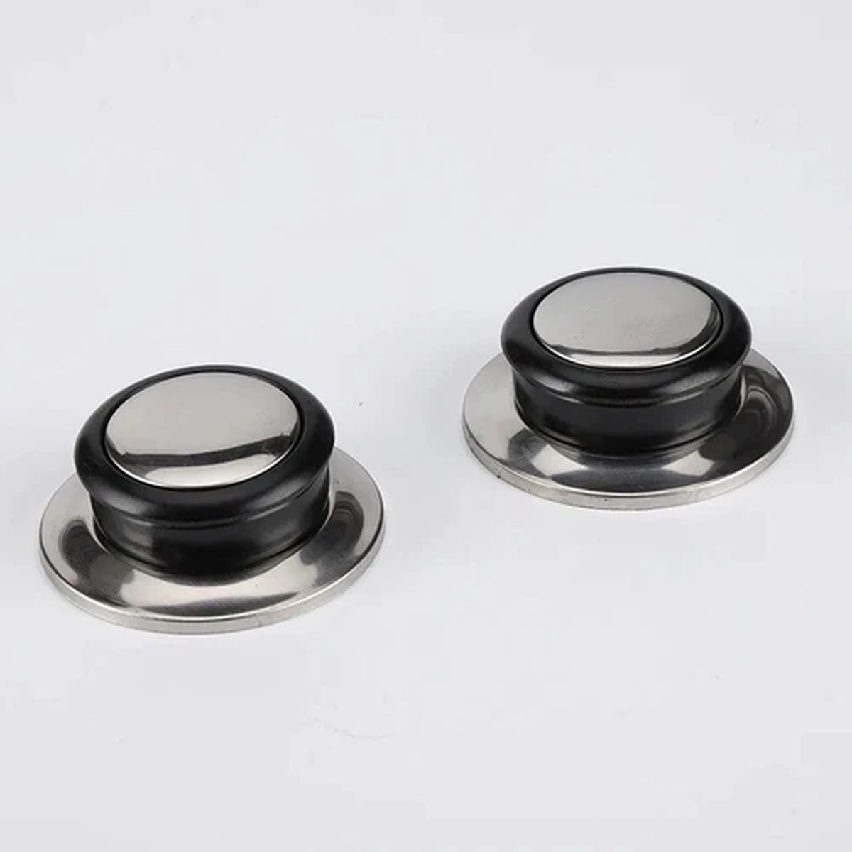 2-piece Pot Cover Replacement Handle Universal Kitchen Handheld Cookware Handle