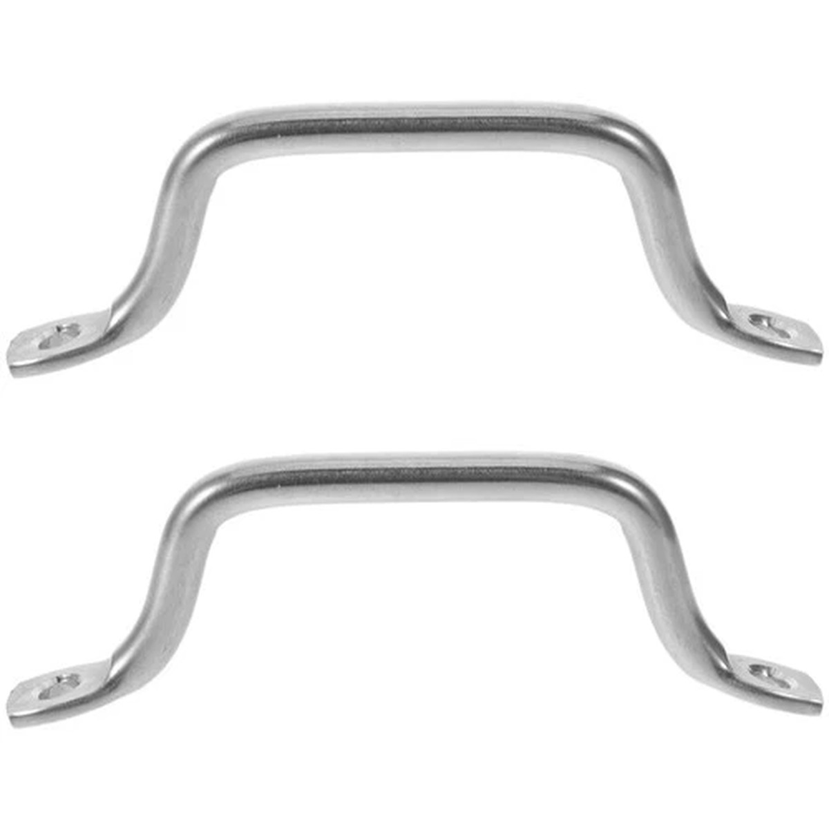 2 Sets Stainless Steel Cutting Board Handle Accessories for Chopping Boards
