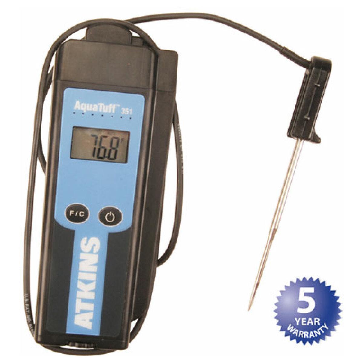 AllPoints 34040 2 5/8 Inch Waterproof Micro Needle Probe Thermometer