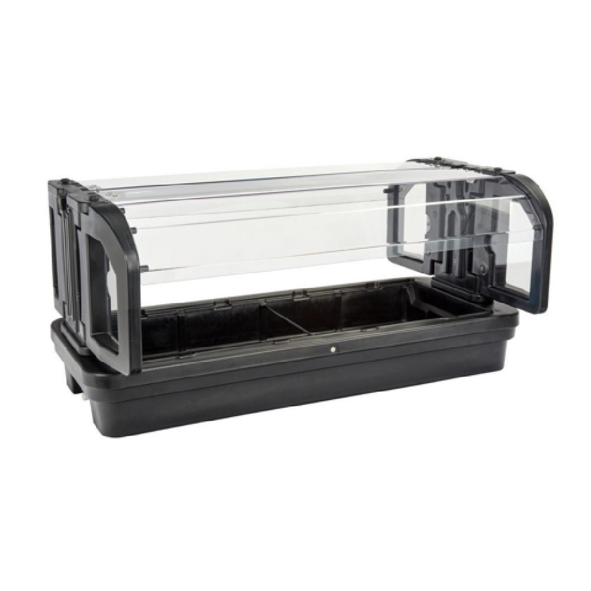 Cambro 5TTFSBSG110 Versa Food Bar With Sneeze Guard 63-1/2"W X 39"D X 29"H Table Top