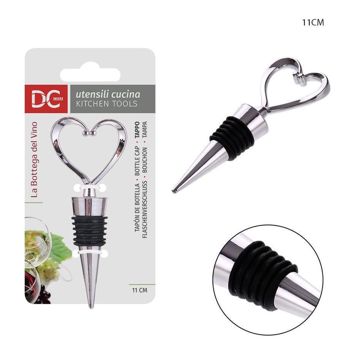 Dc Tappo Bottiglia Inox 11X4Cm