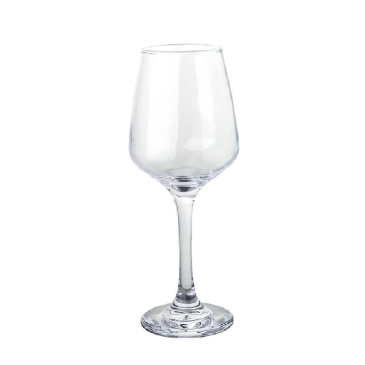 Yanco AS-112 12 Oz Clear Lead-Free Crystal Wine Glass Dishwasher Safe 24 Pack