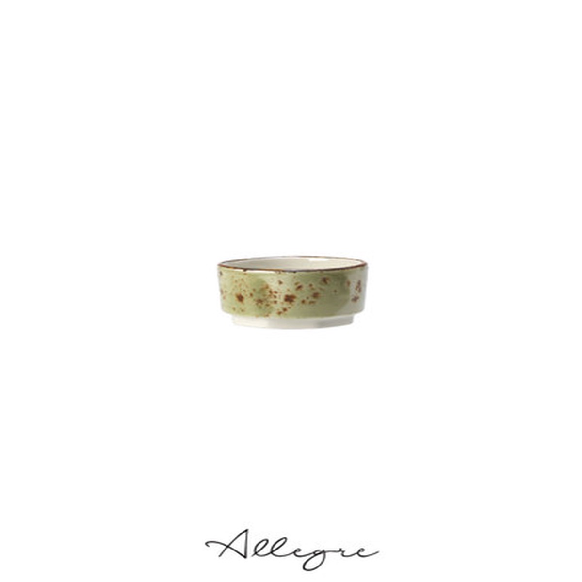 60 ml Sauce/ Butter/ Dip Dish 2.5 in. - Speckled Green