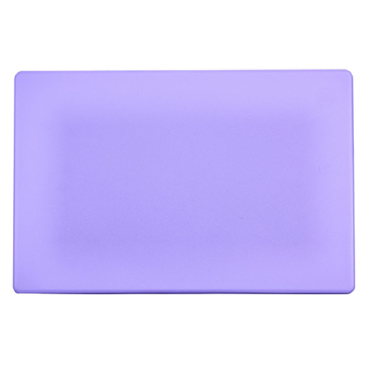 Winco CBPP-1218 12 Inch Cutting Board Allergen Free BPA Free Polypropylene Purple