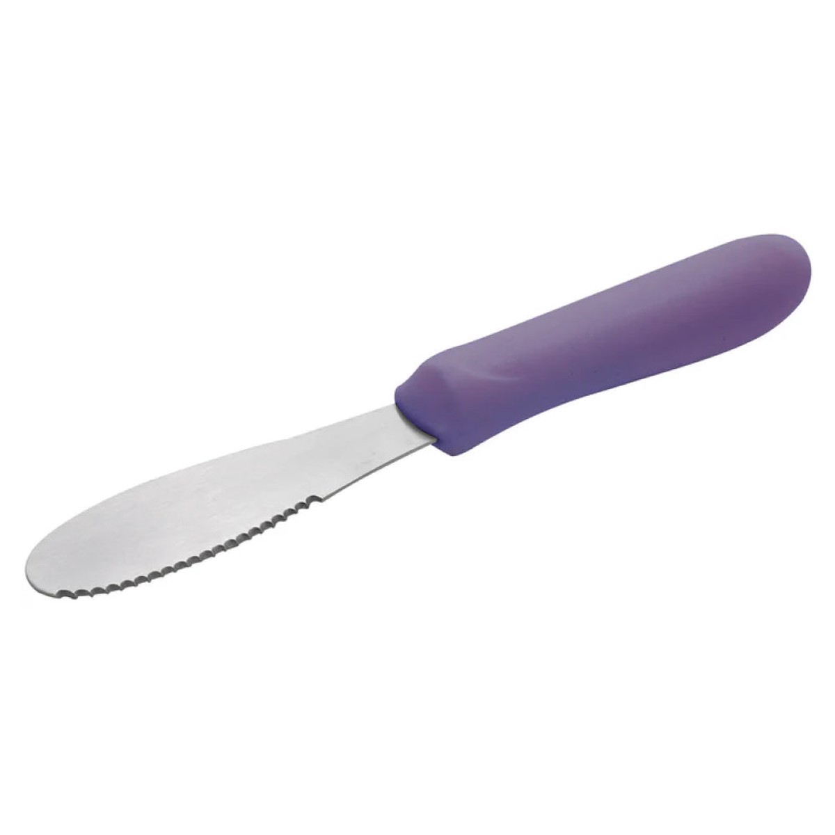 Winco TWP-31P 3.6" x 1.25" Stainless Steel Blade Allergen-Free Sandwich Spreader
