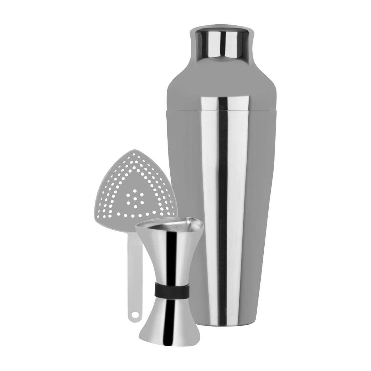 Zanzi Cocktail Set 3pc Stainless Steel PAS-FZ737