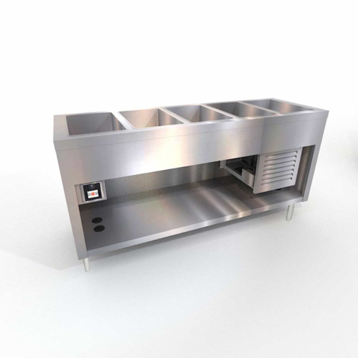 327-FCP-25PG-N7 | 74' | Serving Counter, Cold Food