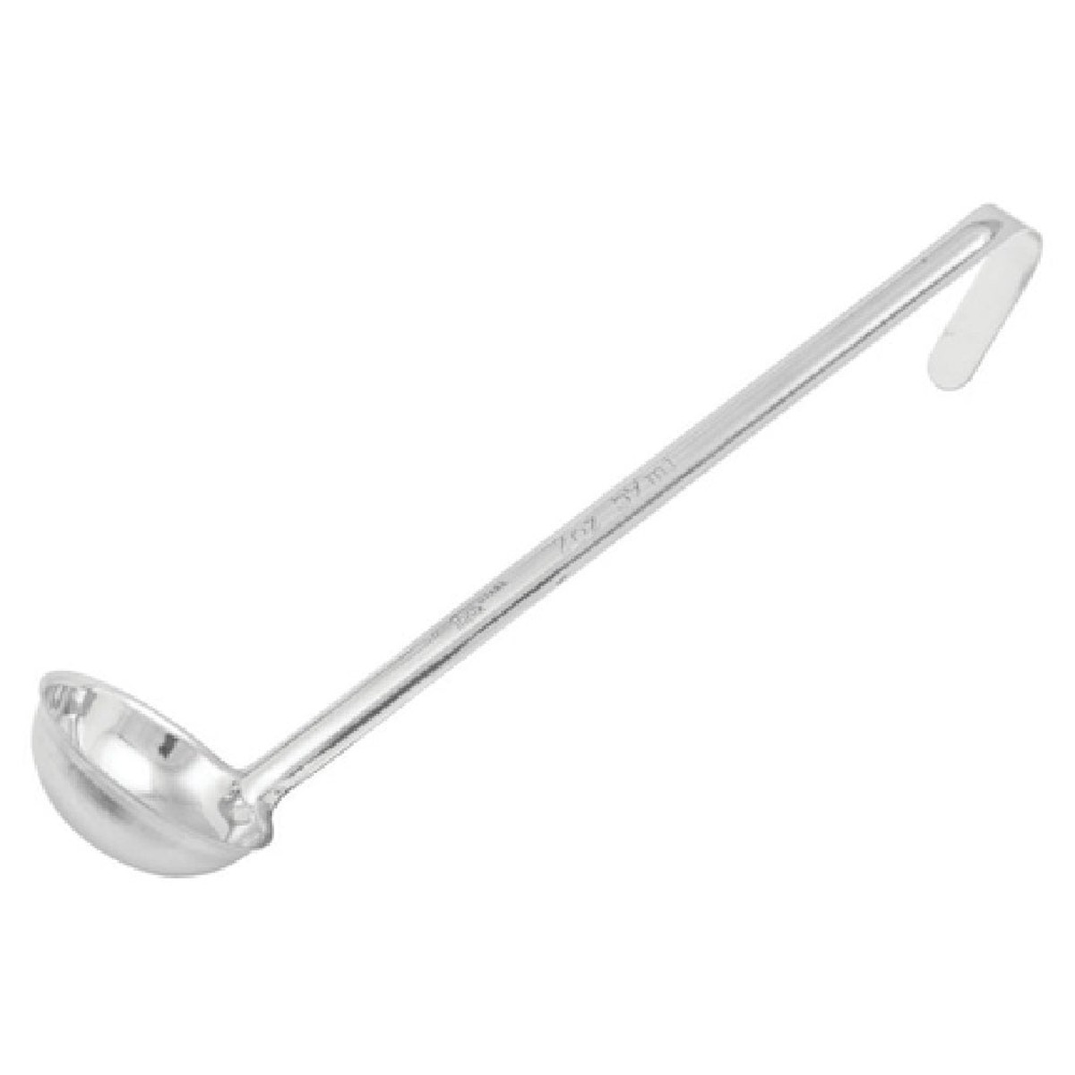 Winco LDI-2 2 Oz. Ladle one-piece stainless steel with 10-1/2 Inch handle