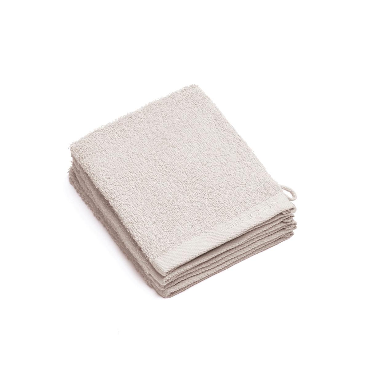 Washcloth combed cotton LT - Lagon - Sand