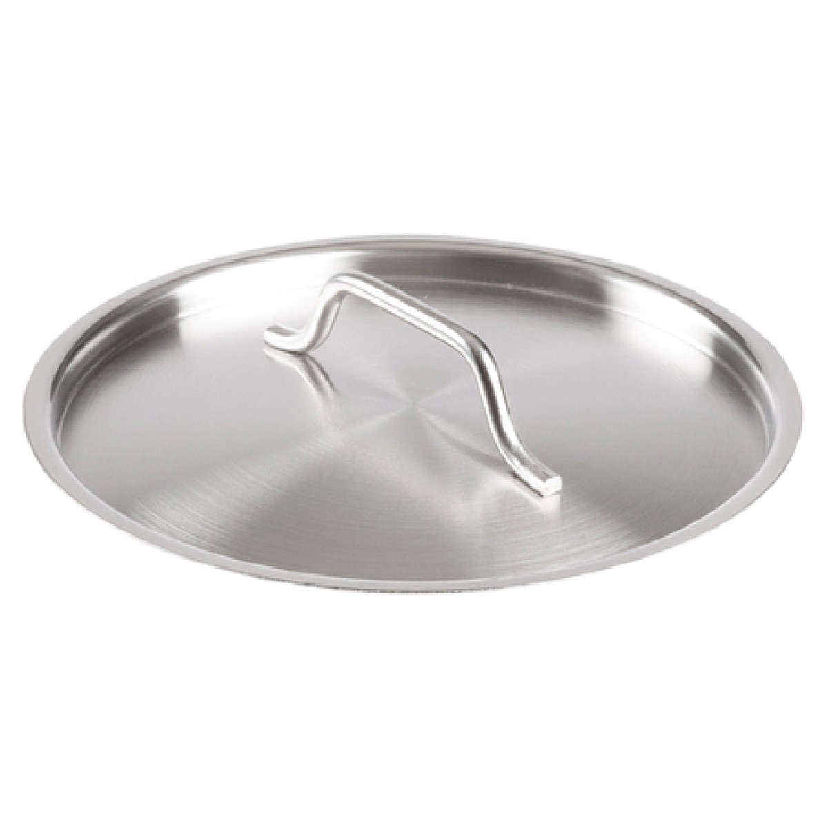 Winco SSTC-8F 8 to 10 Inch Round Cover Stainless Steel with Handle