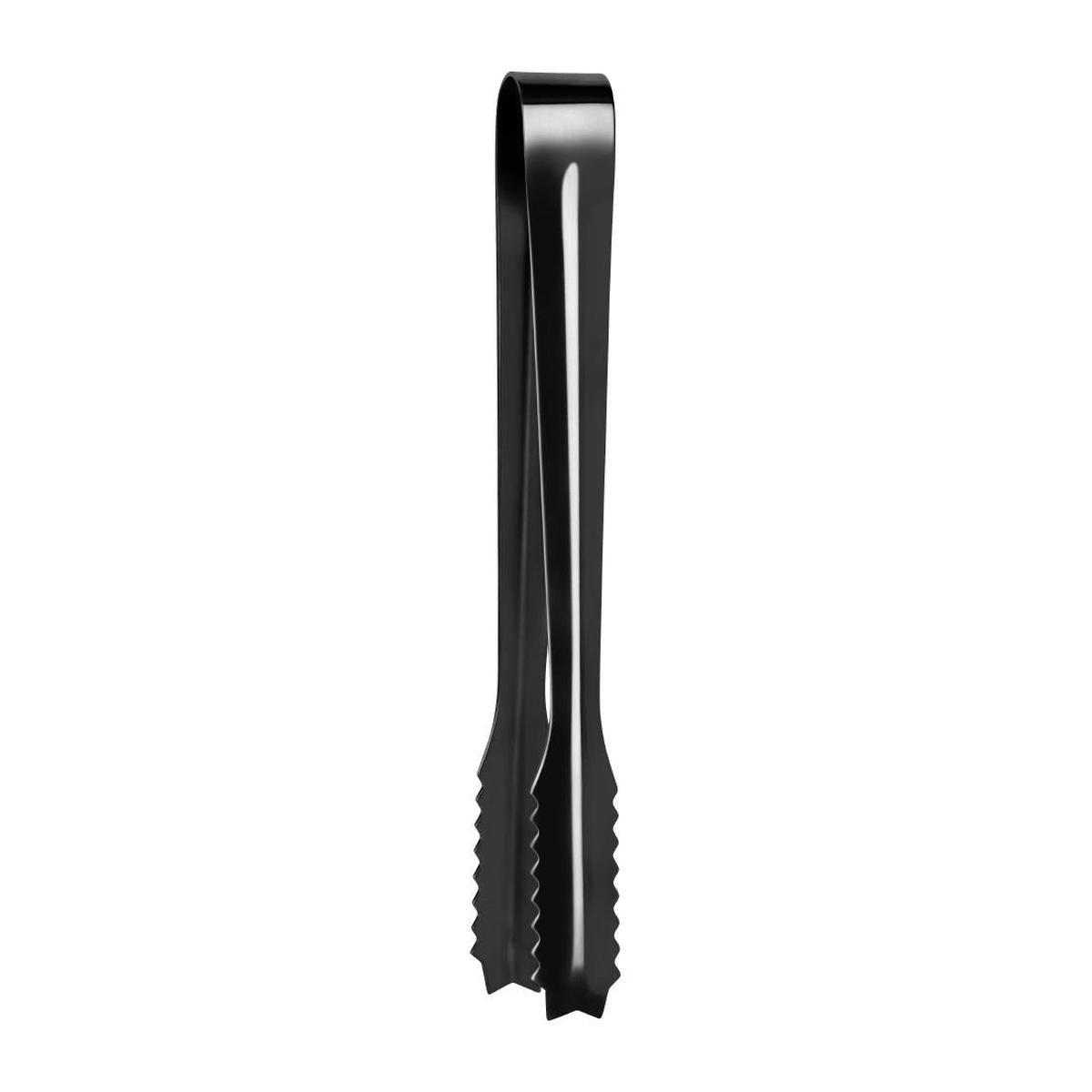 Zanzi Alligator Teeth Ice Tong Gunmetal - 180x18mm PAS-FY943