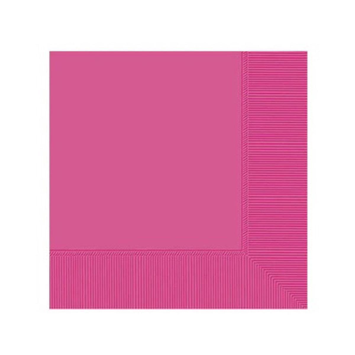 2Ply Beverage Napkin - Pink
