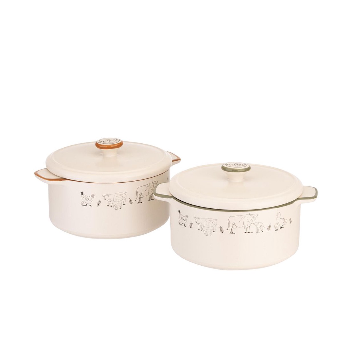Woodbury Lane 2Pk Mini Casserole Dishes