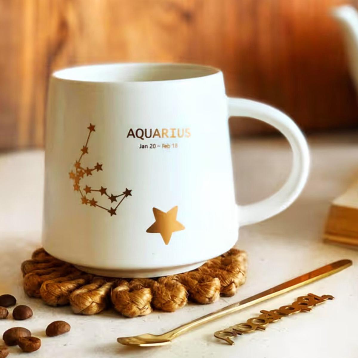 White ceramic mugs