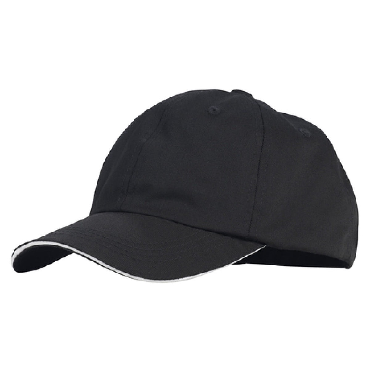 Winco CHBC-4BK Adjustable Chef's Hat Black with 65/35 Poly-Cotton Blend