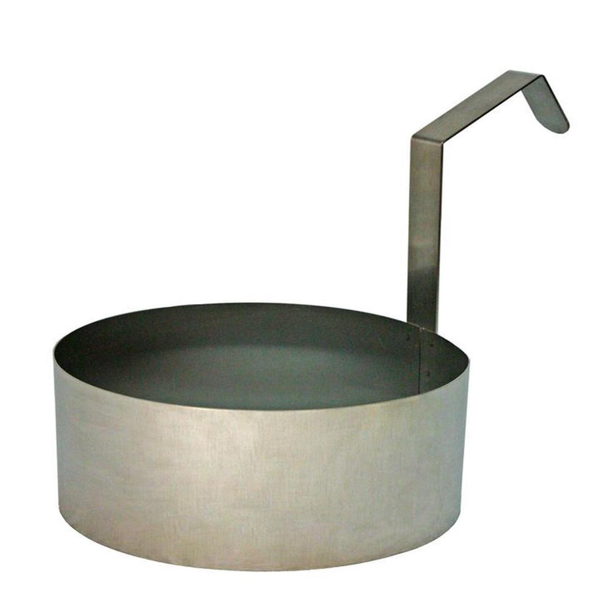 8 in Funnel Cake Mold Ring with Base Plate