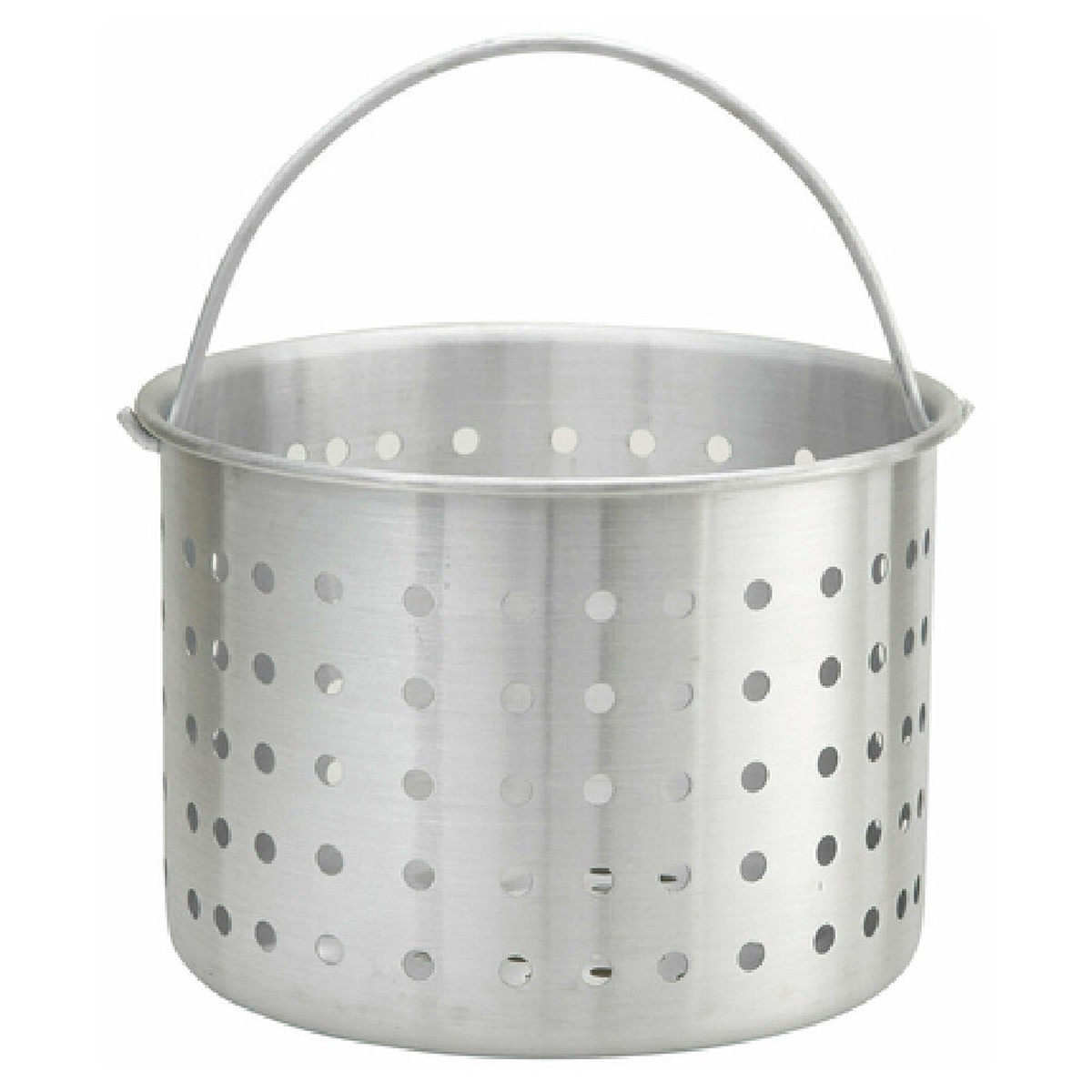 Winco ALSB-80 80 Qt Steamer Basket Fits ALST-80 Aluminum with High-Durability