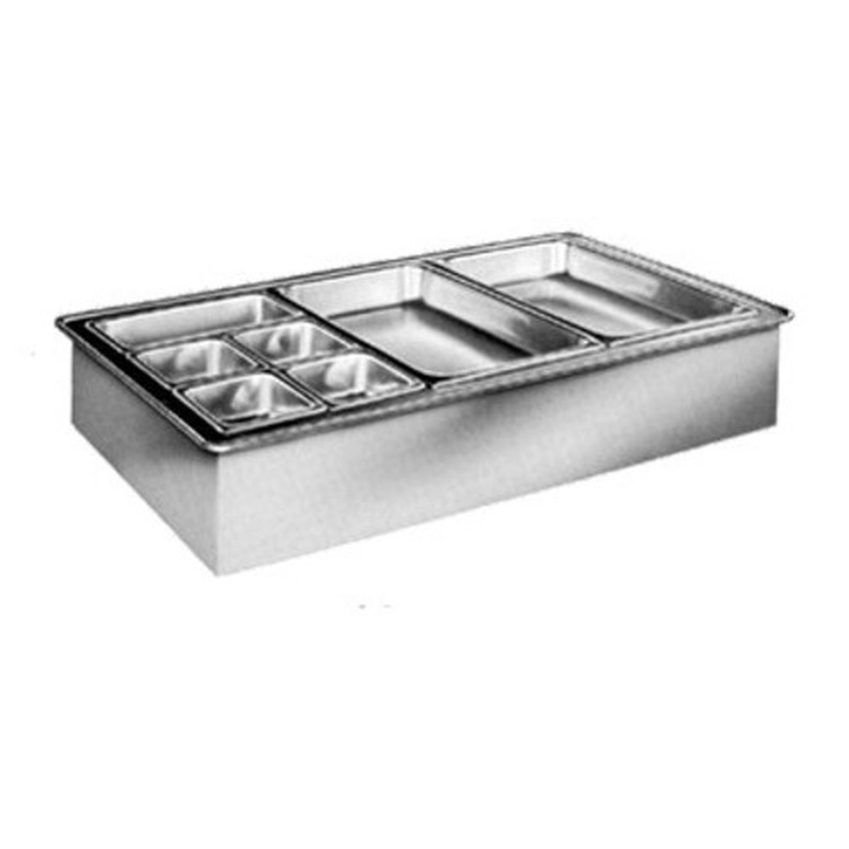 WIC-4 | 57' | Cold Food Well Unit, Drop-In, Ice-Cooled